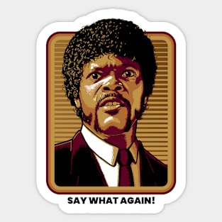 Samuel L Jackson Sticker